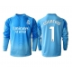 Real Madrid Thibaut Courtois #1 Golman Domaci Dres 2025-26 Dugi Rukav